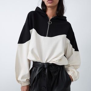 Black and White Sweater Size Small